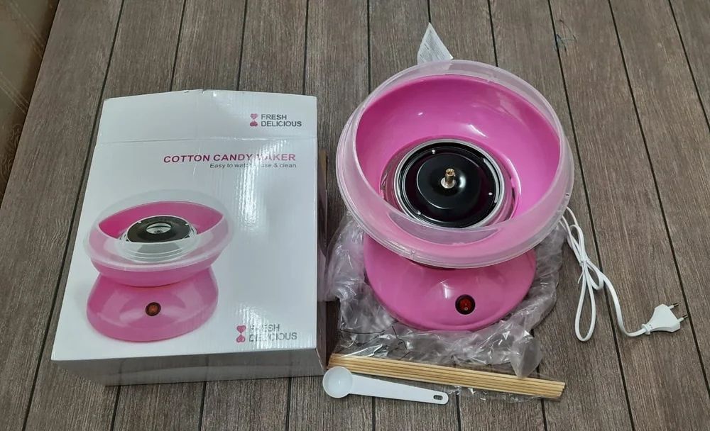 Cotton Candy Machine for Kids – Electric Mini Cotton Candy Maker