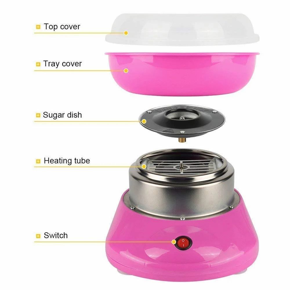 Cotton Candy Machine for Kids – Electric Mini Cotton Candy Maker
